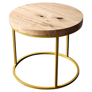 Кофейный стол Beck Industrial Metal Rust Coffee Table