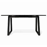 Стол обеденный раздвижной с прямоугольной бежевой столешницей Magali варинант исполнения - 3 | Loft Concept в Тюмени