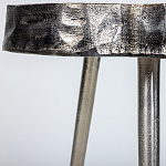 Металлический столик со столешницей в виде слеба Slabby варинант исполнения - 2 | Loft Concept в Тюмени