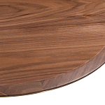 Приставной стол в шпоне ореха Elega варинант исполнения - 3 | Loft Concept в Тюмени