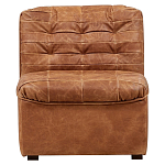 Модульное кожаное кресло Maxence Lounge Leather Armchair варинант исполнения - 3 | Loft Concept в Тюмени