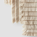 Светло-Бежевое Панно из нитей Palmas Wall Hanging варинант исполнения - 2 | Loft Concept в Тюмени
