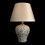Настольная лампа с цветочной росписью Lamp Flower Painting варинант исполнения - 2 | Loft Concept в Тюмени