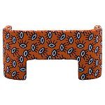 Акцентный Двухместный Диван Leela Оранжевый Орнамент варинант исполнения - 1 | Loft Concept в Тюмени