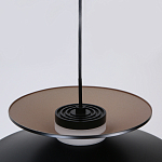 Подвесной светильник черного цвета из металла Obsidian Touch варинант исполнения - 3 | Loft Concept в Тюмени