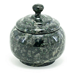 Сахарница из натурального камня Змеевик Stone Sugar Bowls варинант исполнения - 3 | Loft Concept в Тюмени