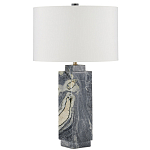 Настольная лампа с корпусом из серого мрамора Breathtaking View варинант исполнения - 4 | Loft Concept в Тюмени