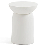 Приставной столик белого цвета Tori варинант исполнения - 2 | Loft Concept в Тюмени