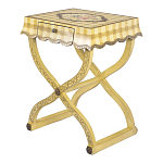 Приставной столик с ящиком в стиле ретро Vintage Rustic Tablecloth варинант исполнения - 2 | Loft Concept в Тюмени