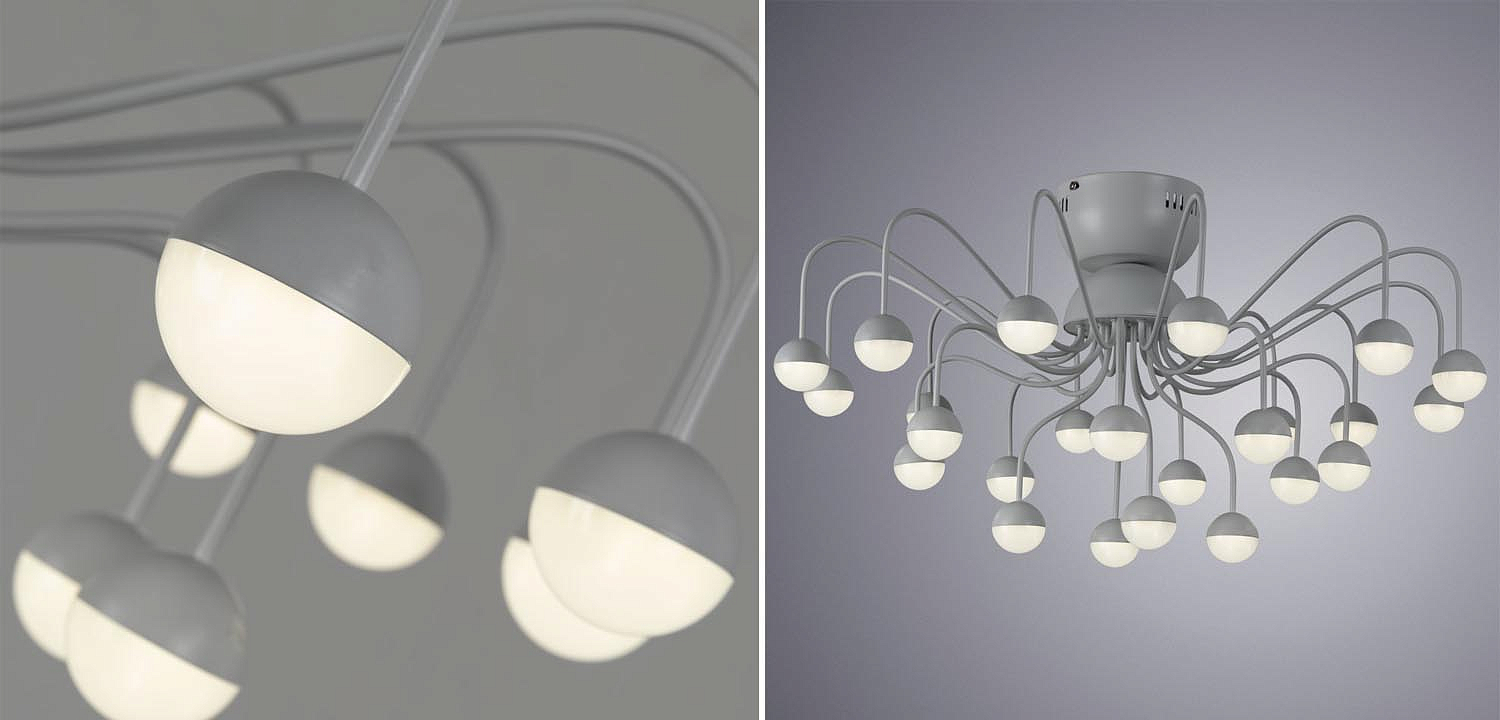 Потолочная люстра Vilelme Chandelier white Потолочная люстра Vilelme Chandelier white - Loft-Concept в Тюмени