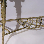 Консоль бронзовая с мраморной столешницей Bronze De Console варинант исполнения - 1 | Loft Concept в Тюмени