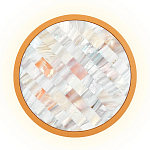 Бра в форме диска с перламутровыми прямоугольниками из морской ракушки Touch of Marine Charm варинант исполнения - 1 | Loft Concept в Тюмени