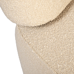 Кресло бежевое без подлокотников с обивкой из ткани букле Space of Freedom варинант исполнения - 3 | Loft Concept в Тюмени