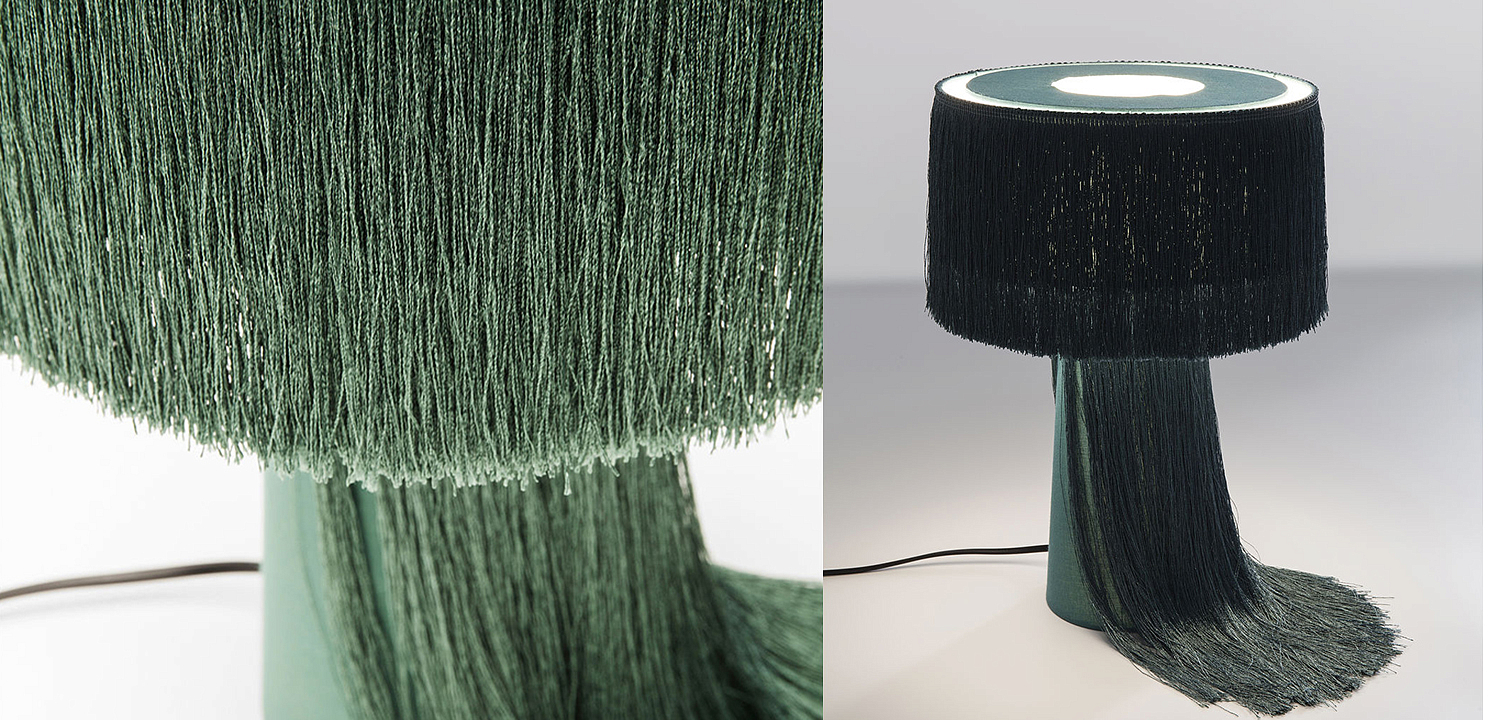 Настольная лампа Green Fringes - Loft-Concept в Тюмени