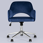 Кресло для компьютерного стола Veloury Blue варинант исполнения - 4 | Loft Concept в Тюмени