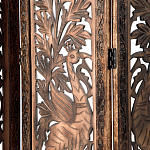 Ширма с  орнаментом ручная резьба Indian Antique Furniture варинант исполнения - 3 | Loft Concept в Тюмени