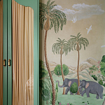 Обои ручная роспись Dandaka Glades Original colourway on painted Xuan paper варинант исполнения - 1 | Loft Concept в Тюмени