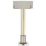 Настольная лампа на прозрачном основании Light Flowing Up варинант исполнения - 2 | Loft Concept в Тюмени