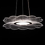 Люстра с прозрачным волнистым плафоном в форме цветка Ethereal Bloom варинант исполнения - 6 | Loft Concept в Тюмени