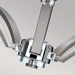 Люстра с белыми стеклянными плафонами в форме цилиндра Feiss варинант исполнения - 4 | Loft Concept в Тюмени