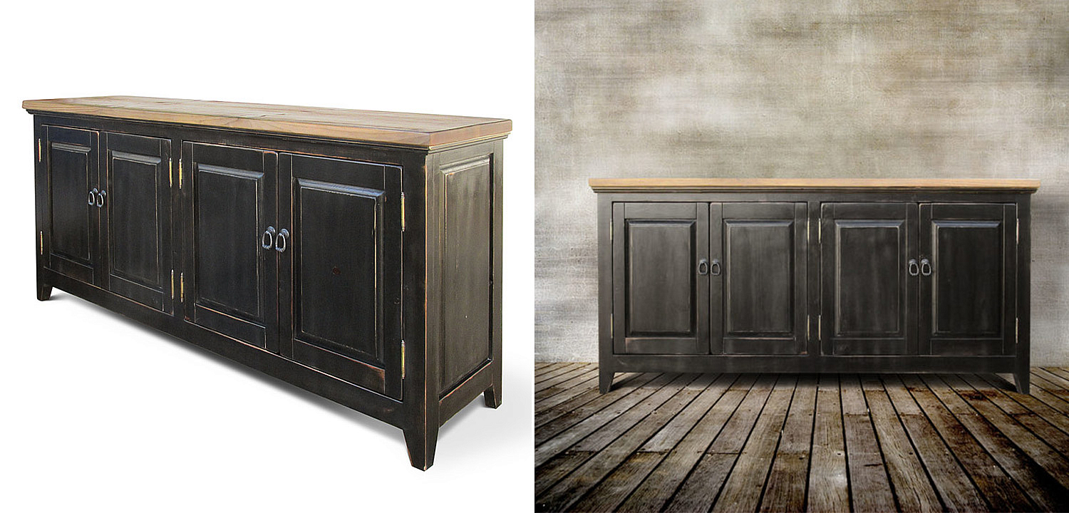 Комод в стиле прованс Sidsel Provence HARMONIE Antique Black Черный Комод в стиле прованс Sidsel Provence HARMONIE Antique Black Черный - Loft-Concept в Тюмени
