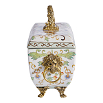 Шкатулка с фигуркой льва на крышке Eden Garden варинант исполнения - 4 | Loft Concept в Тюмени