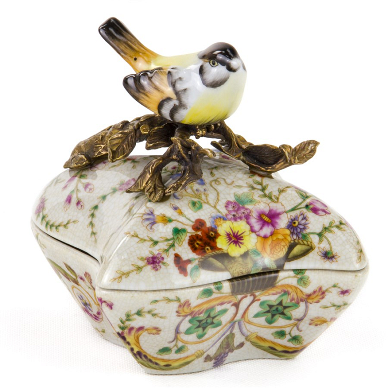Шкатулка Casket Bird Мульти Бронза Шкатулка Casket Bird Мульти Бронза в Тюмени | Loft Concept