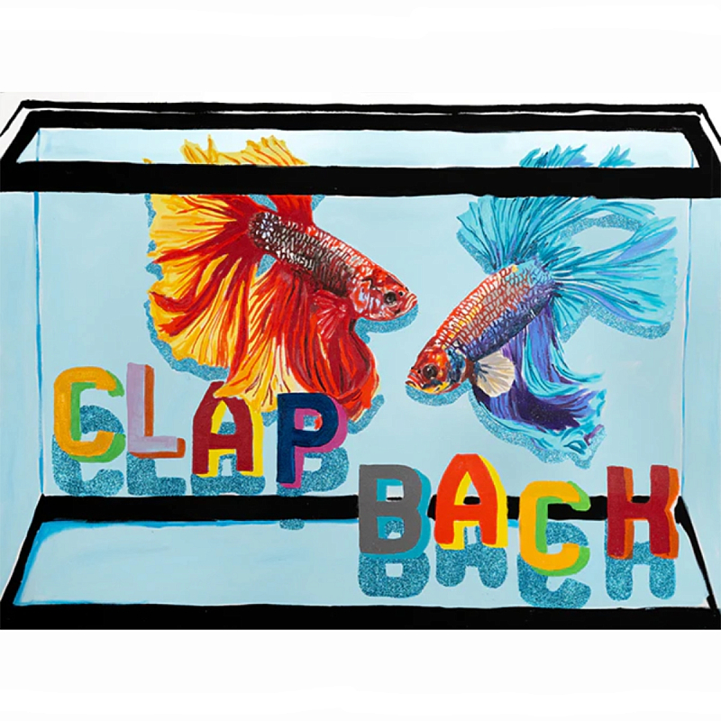 Картина Clap Back Мульти Картина Clap Back Мульти в Тюмени | Loft Concept