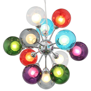 Люстра Cluster Chandelier 12 Colorful
