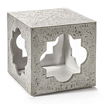 Приставной столик с перламутром Bone Inlay Side Table Floral Design варинант исполнения - 1 | Loft Concept в Тюмени