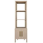 Этажерка Primo с тумбой шпон Светлый дуб варинант исполнения - 1 | Loft Concept в Тюмени