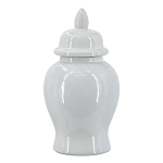 Ваза с крышкой однотонная Высота 31 см Chinoiserie Ceramics варинант исполнения - 12 | Loft Concept в Тюмени