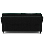 Диван с обивкой из велюра зеленый Gibbs Dark Green Sofa варинант исполнения - 3 | Loft Concept в Тюмени
