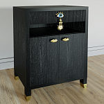 Комод Elsa Dreams Black Двухстворчатый  варинант исполнения - 1 | Loft Concept в Тюмени