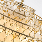 Люстра многоярусная с декором из натуральной морской ракушки Iridescent Light варинант исполнения - 6 | Loft Concept в Тюмени