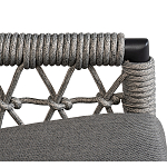 Кресло уличное темно-серое Street Bliss варинант исполнения - 4 | Loft Concept в Тюмени