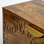 Прикроватная тумба с фактурным фасадом Termite варинант исполнения - 2 | Loft Concept в Тюмени