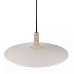 Подвесной светильник круглый в сочетании дерева и металла Space варинант исполнения - 2 | Loft Concept в Тюмени