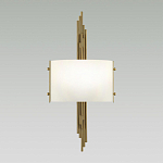 Бра с изогнутым плафоном на бронзовом основании с вертикальным декором из металлических трубок Sohne варинант исполнения - 6 | Loft Concept в Тюмени