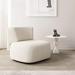 Дизайнерский журнальный стол белый в форме геометрических фигур Cydogic варинант исполнения - 1 | Loft Concept в Тюмени