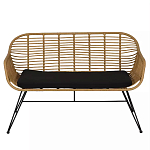 Кушетка плетеная из ротанга Wicker Сouch варинант исполнения - 1 | Loft Concept в Тюмени