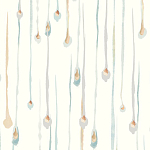 Мебельная ткань Велюр Raindrops White 145 см N 1003 варинант исполнения - 1 | Loft Concept в Тюмени