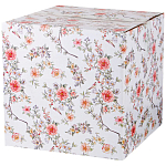 Набор посуды обеденный из фарфора на 6 персон 18 предметов Flower Porcelain Collection варинант исполнения - 3 | Loft Concept в Тюмени