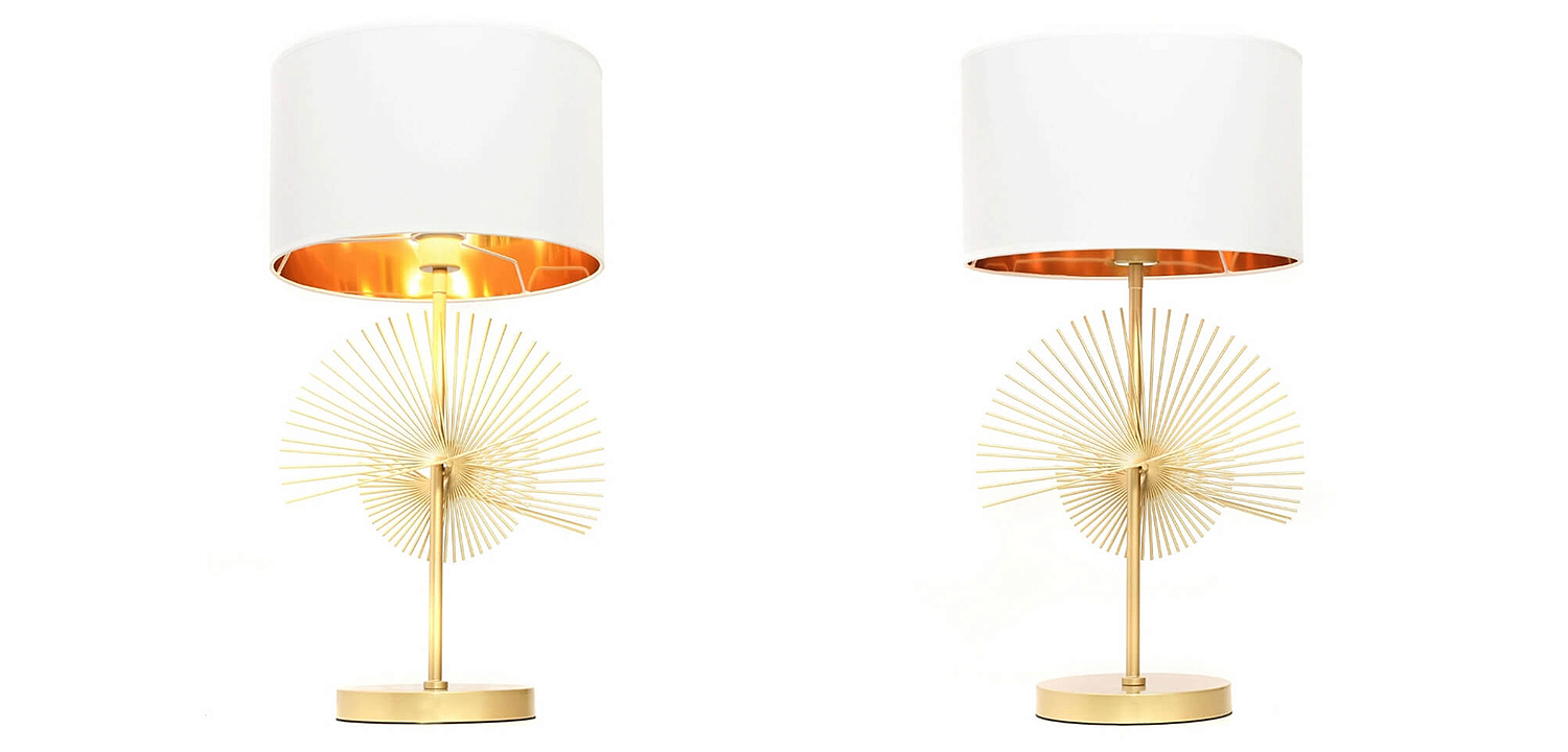 Настольная лампа Genoveva Table lamp white Настольная лампа Genoveva Table lamp white - Loft-Concept в Тюмени