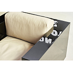 Дизайнерское кожаное кресло Poltronova Saratoga Armchair варинант исполнения - 7 | Loft Concept в Тюмени