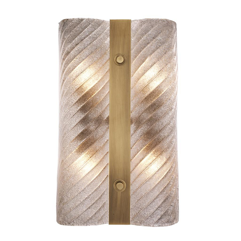Бра Eichholtz Wall Lamp Positano Латунь Античная полированная Прозрачный Бра Eichholtz Wall Lamp Positano Латунь Античная полированная Прозрачный в Тюмени | Loft Concept
