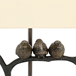 Настольная лампа Птицы на изогнутой ветке Lamp Tit варинант исполнения - 1 | Loft Concept в Тюмени