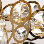 Люстра подвесная из золотых колец 57 см Golden Circles варинант исполнения - 10 | Loft Concept в Тюмени