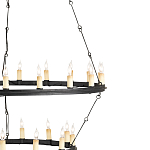 Люстра круглая двухъярусная Lightness and Scale варинант исполнения - 1 | Loft Concept в Тюмени