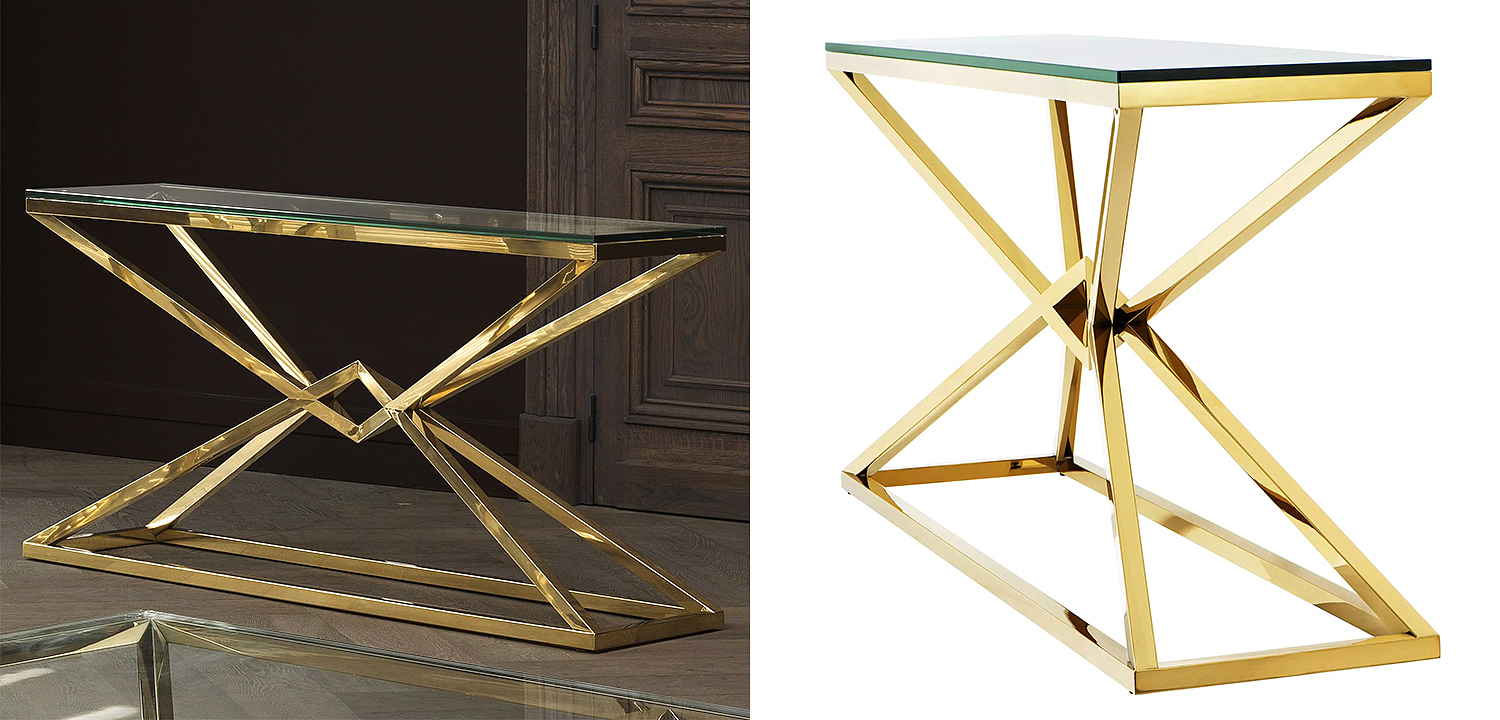 Консоль Eichholtz Console Table Connor L Консоль Eichholtz Console Table Connor L - Loft-Concept в Тюмени